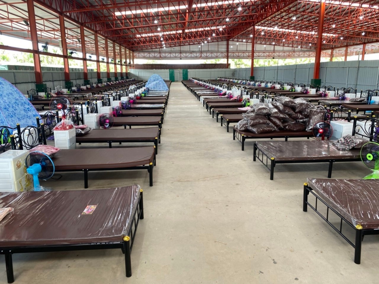 ห้องนอนตกแต่ง