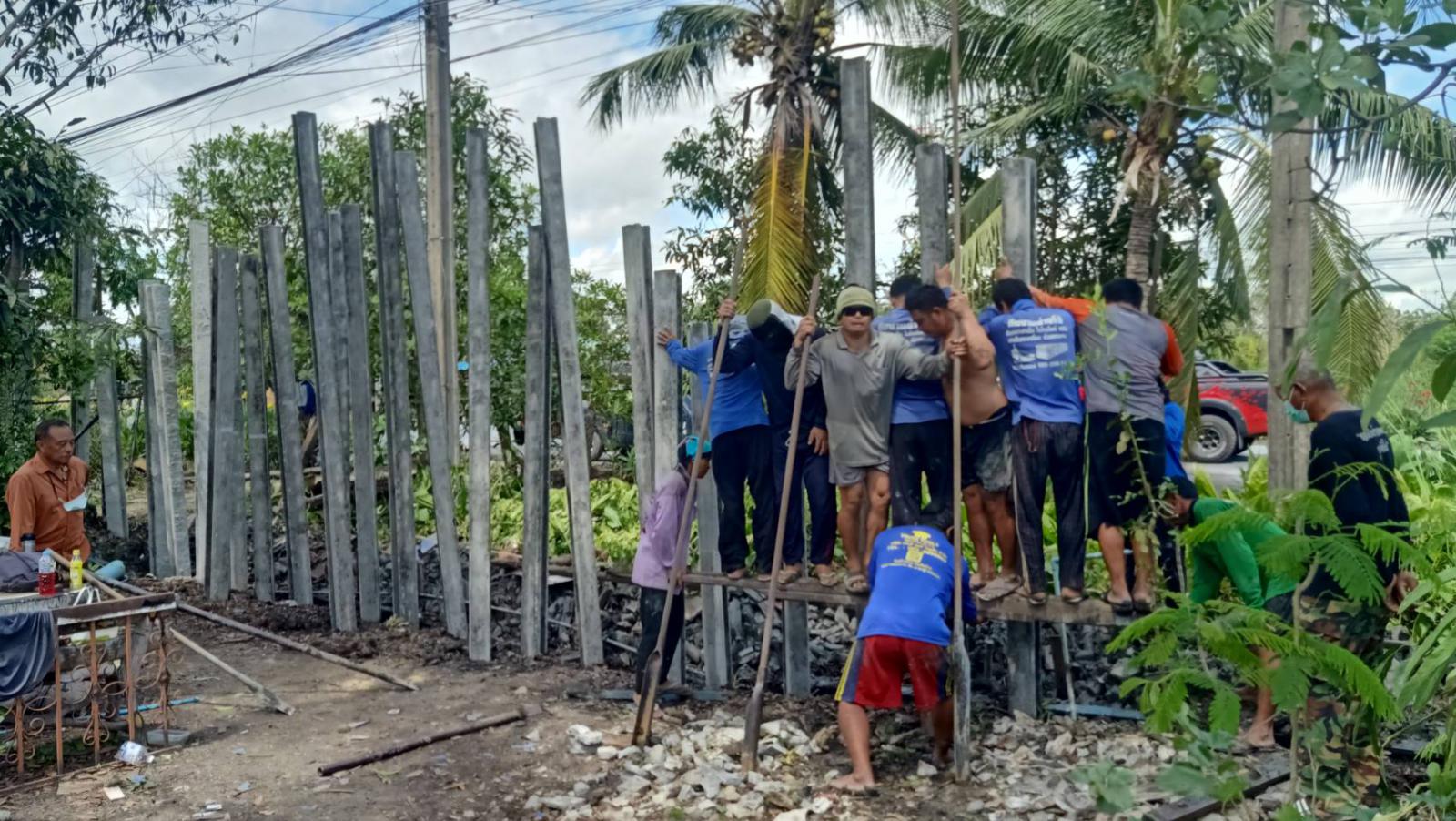 งานเสาเข็มสปัน