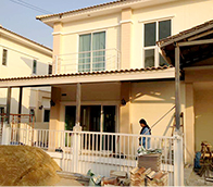 งานกั้นผนัง-ฝ้า