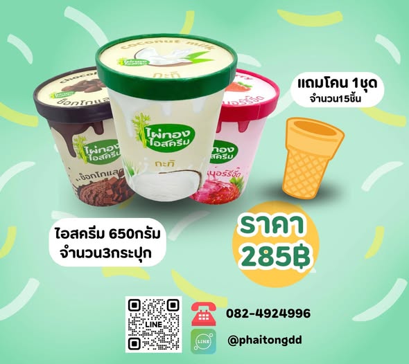 ไผ่ทองไอศครีม ดินแดง — ผลงาน 3