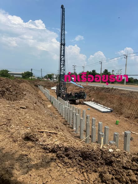 ช่างแนน รับตอกเสาเข็มสปันไมโครไพล์ — ผลงาน 6